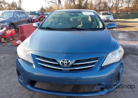 2013 Toyota Corolla Le z USA, uszkodzony, nr VIN 5YFBU4EE9DP126278
